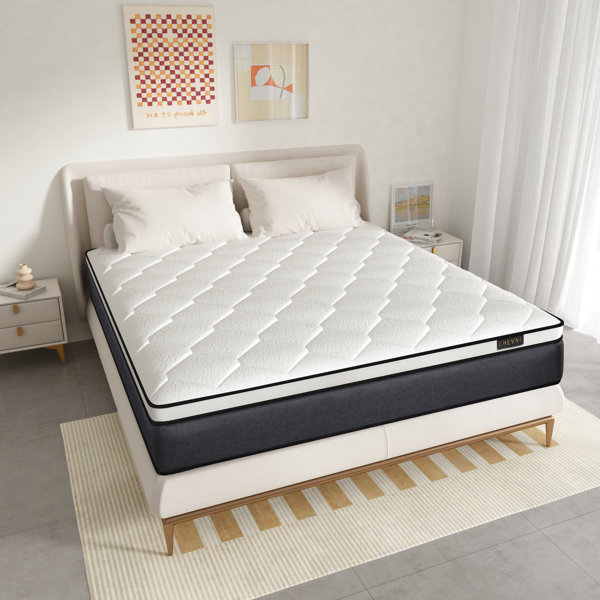 Alwyn Home Medium Memory Foam Hybrid Mattress & Reviews Wayfair